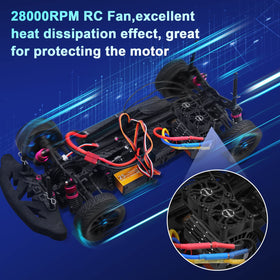 ARRAROWN brushless motor compatibility with 540 and 550 sizes for upgrades