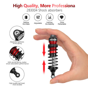 ARRAROWN CNC-machined shock bodies offer precise fit and durable construction.