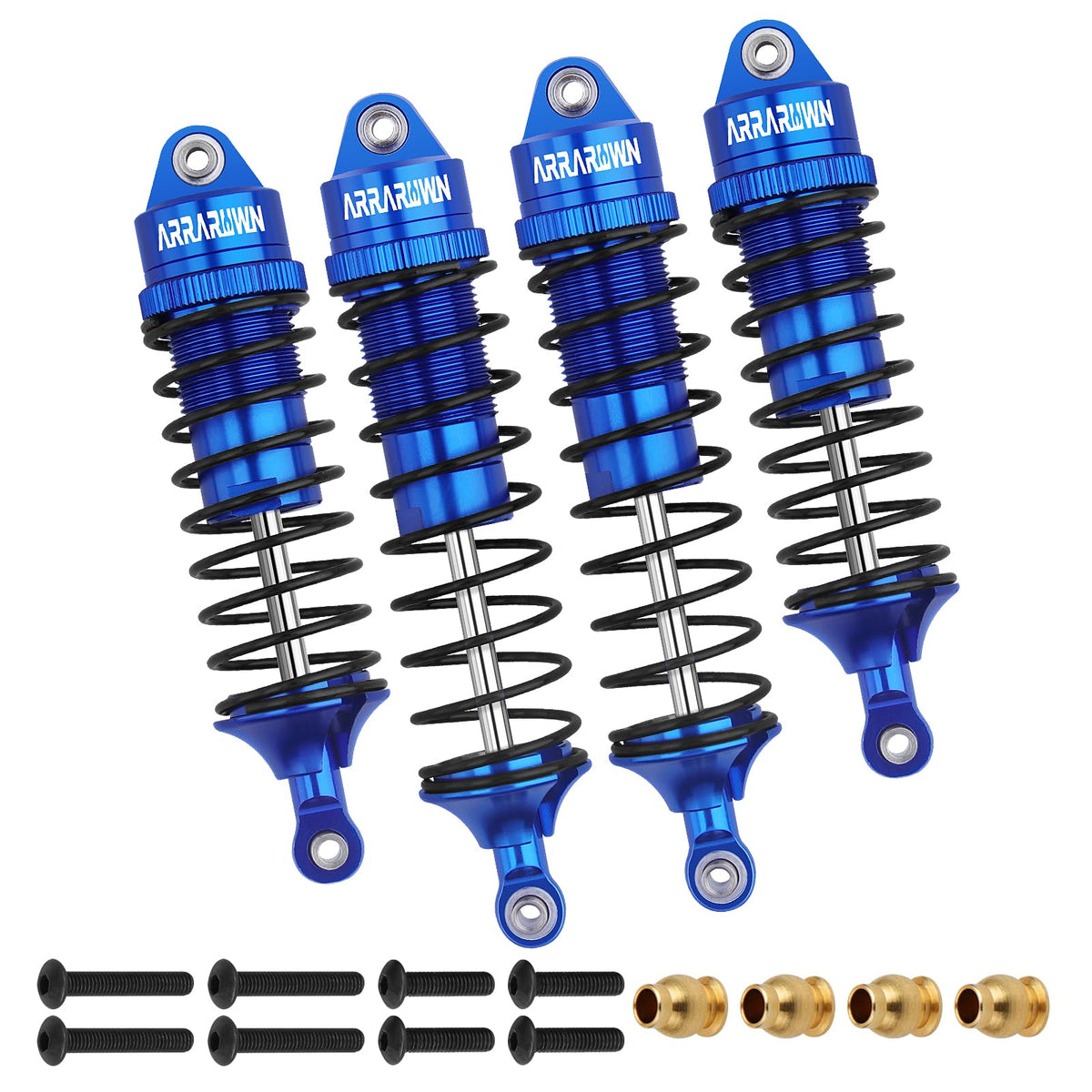 ARRAROWN 4x4 shocks blue enable rugged off-road performance