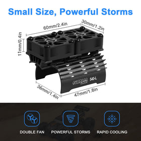 ARRAROWN durable metal assembly supports long term use in demanding RC sessions