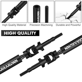 ARRAROWN q235 carbon steel axle part, reliable RC hardware.
