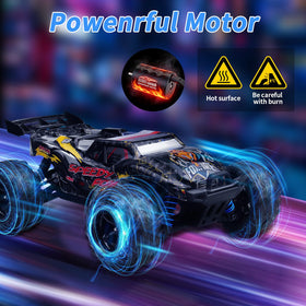 ARRAROWN waterproof brushless system resists dust and water for all-weather runs.