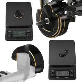ARRCat front steering knuckles upgrade on SCX10 III improves control and reliability.