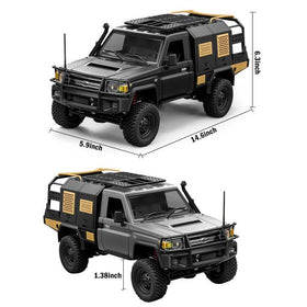 ARRIS MN82S crawler LED headlights for dusk runs and visibility.