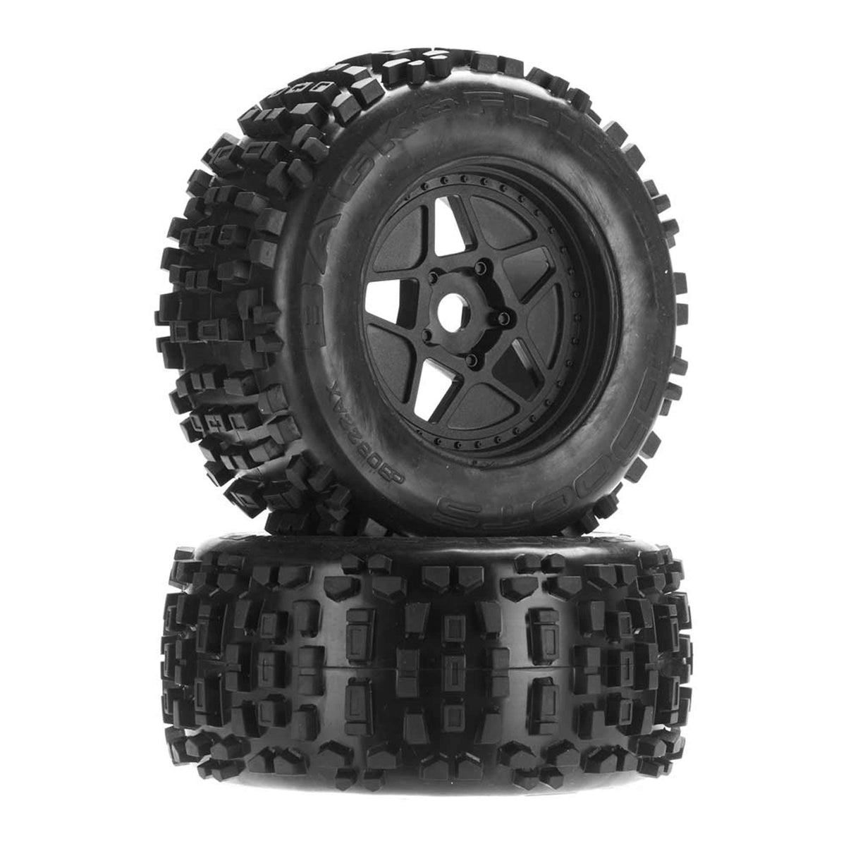 ARRMA AR510092 Backflip 3.8-inch tire with foam insert for superior traction on rough RC tracks