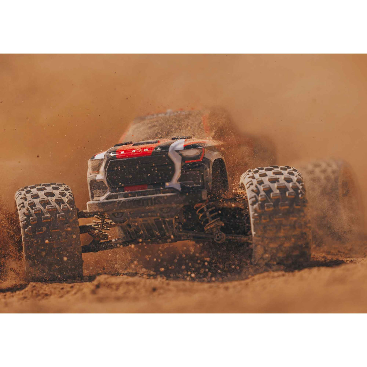 ARRMA Granite GROM drivetrain features protected components for all-terrain use