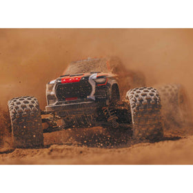 ARRMA Granite GROM drivetrain features protected components for all-terrain use