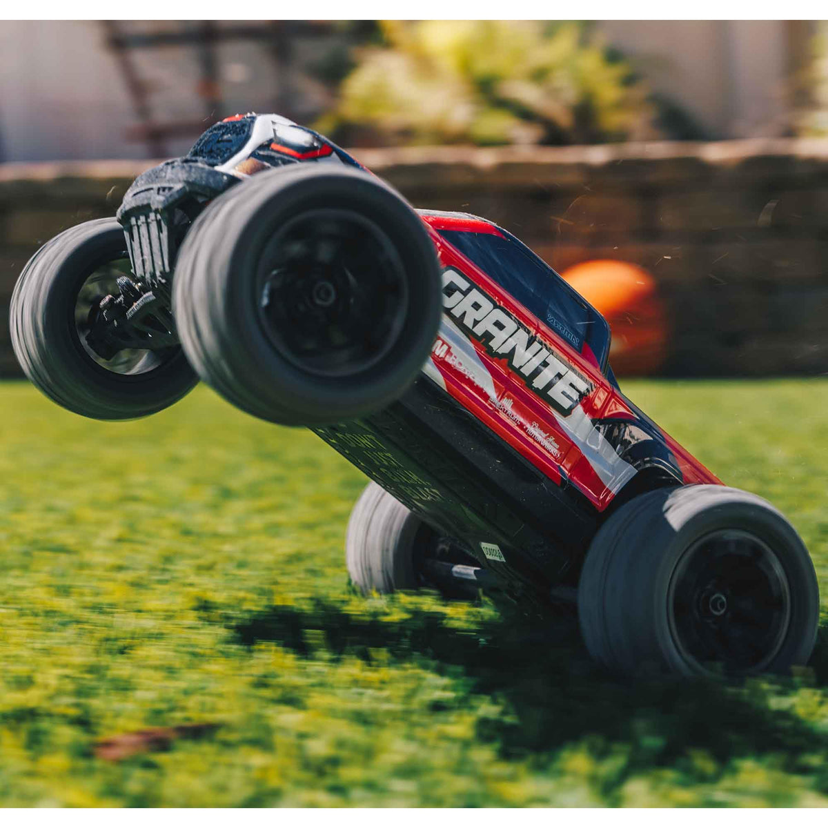 ARRMA Granite GROM tires provide high-traction grip on varied surfaces
