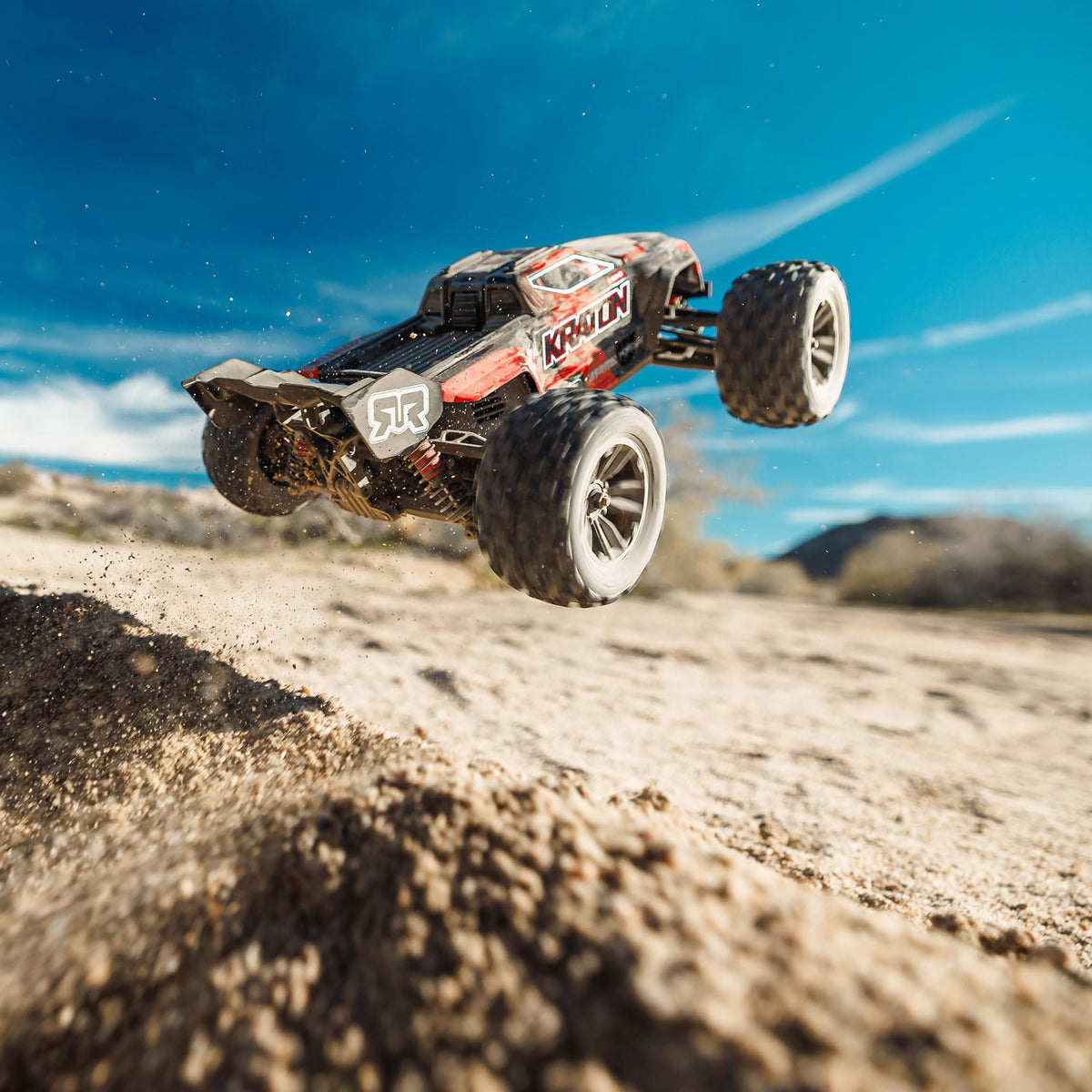 ARRMA Kraton brushless motor delivers smooth, efficient speed and reliability