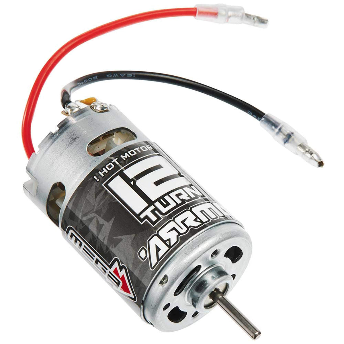 ARRMA Mega 550 12T Brushed Motor AR390175 for RC cars delivering reliable torque for racing