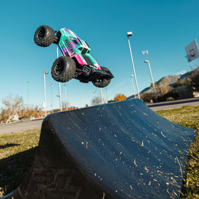 ARRMA Mini Kraton 3S brushless performance offering approachable speed and control.
