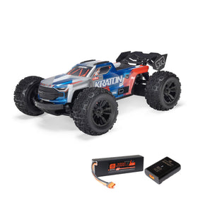 ARRMA Mini Kraton 3S DSC 4x4 front-angle for nimble off-road fun