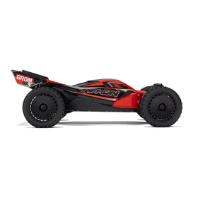 ARRMA Typhon GROM 4x4 battery compartment detail for easy field swaps