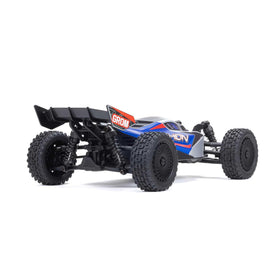 ARRMA Typhon GROM 4x4 clipless body design enables quick access.