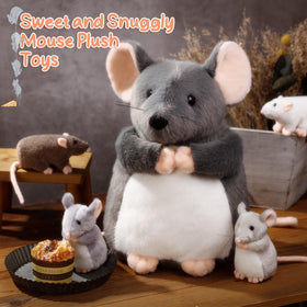 Arrowbash baby mouse plush 4 adds color and companionship for group play