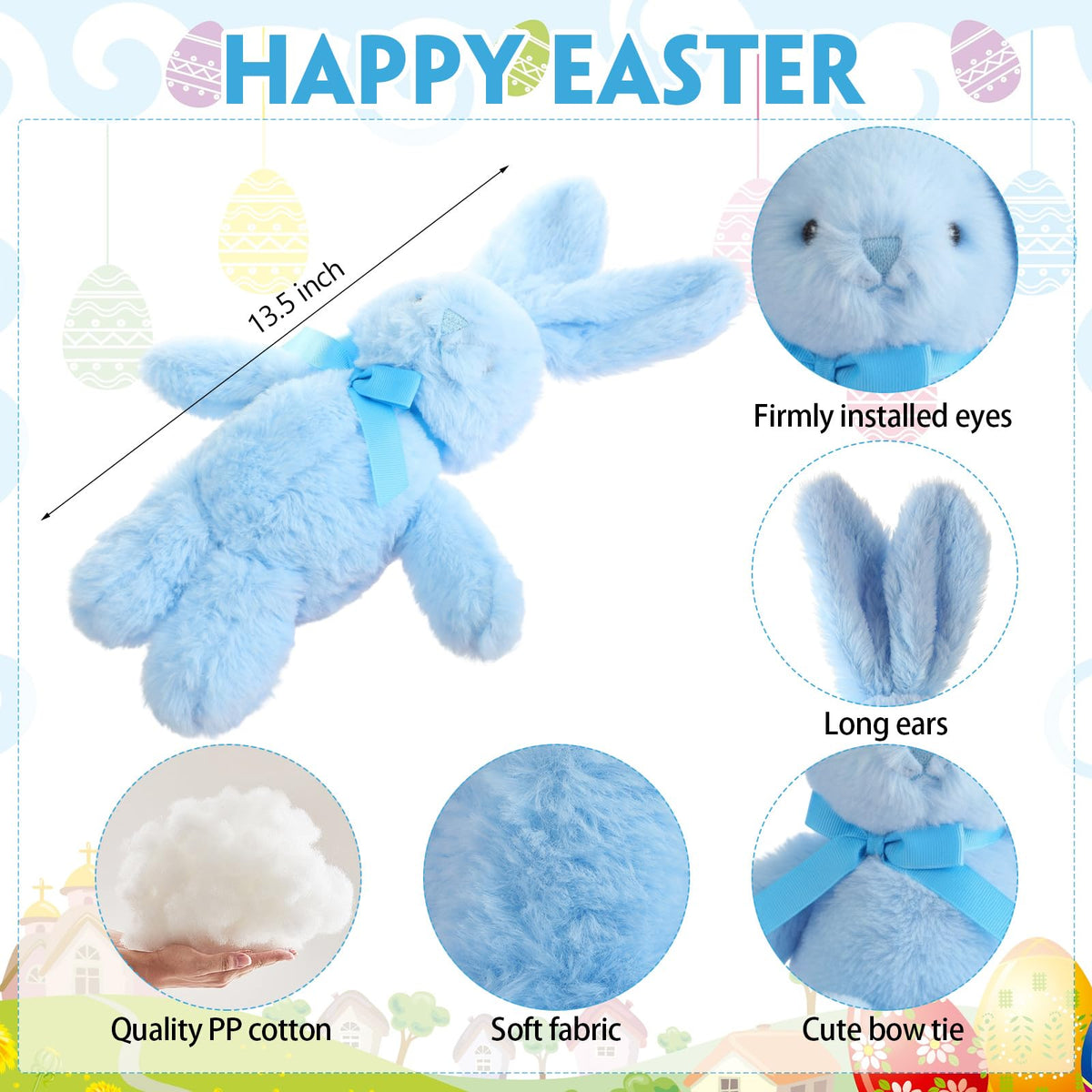 Arrowbash brown Easter bunny plush invites cuddles with its soft fur and long floppy ears.
