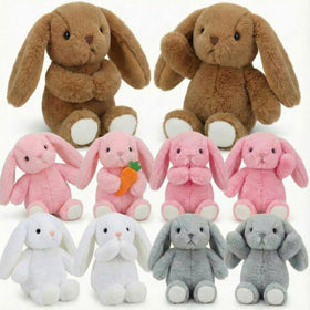 Arrowbash bunny with bow detail highlighting cute design and safety.