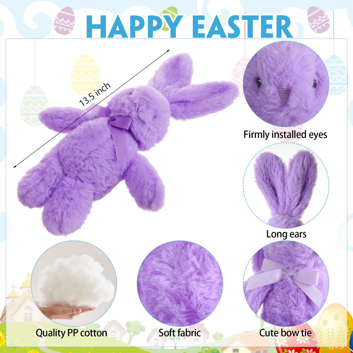 Arrowbash beige bunny plush close-up, inviting safe hugging and friendly play.