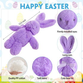 Arrowbash beige bunny plush close-up, inviting safe hugging and friendly play.