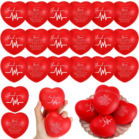 Arrowbash heart-shaped stress ball for nurses, compact and portable for bedside use