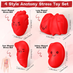 Arrowbash kidney-shaped stress ball for nurses relieves tension between rounds.