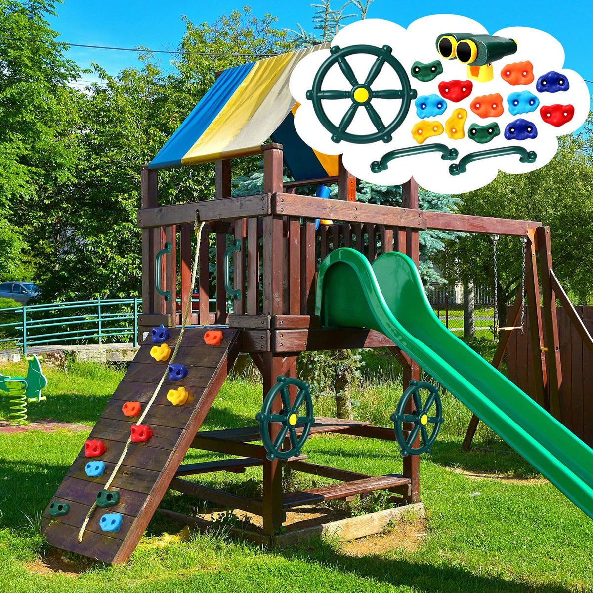 Arrowbash nautical theme playset invites kids to explore sea voyage fantasies.
