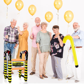 Arrowbash old-zone decor highlights milestone celebrations with playful charm.