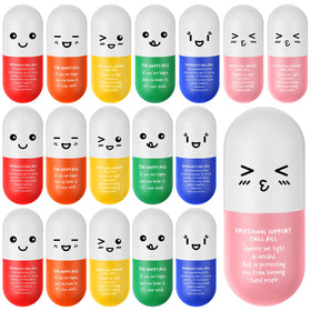 Arrowbash pill stress balls in a colorful pack ideal for bulk nurse gifts
