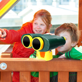 Arrowbash safety handles provide secure grip during climbing and pretend sailing.