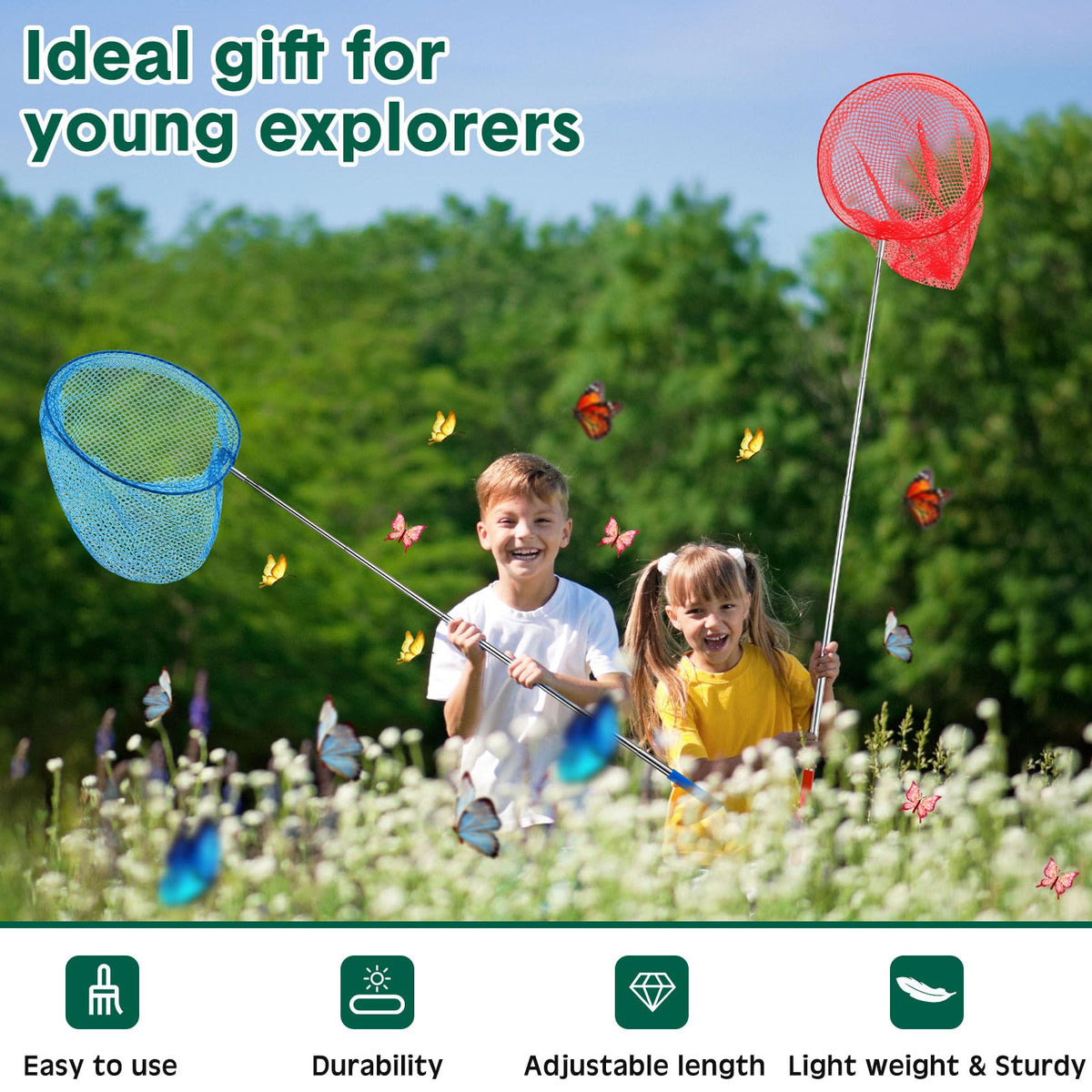 Arrowbash six color net set for group activities and easy identification