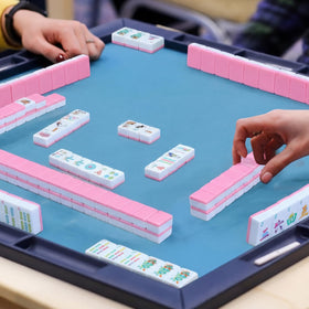 Gift-ready Arrowbash Sosation mahjong set for animal lovers and game nights.
