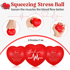 Arrowbash stress ball with ECG pattern, adds professional flair to a gift