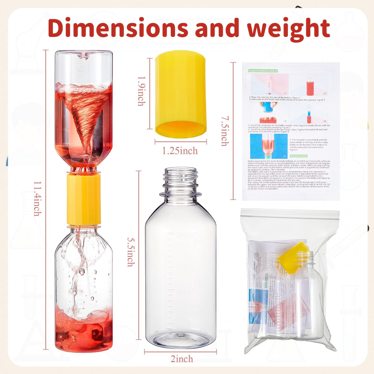 Arrowbash color powder bag adds colorful visual appeal for engaging classroom experiments