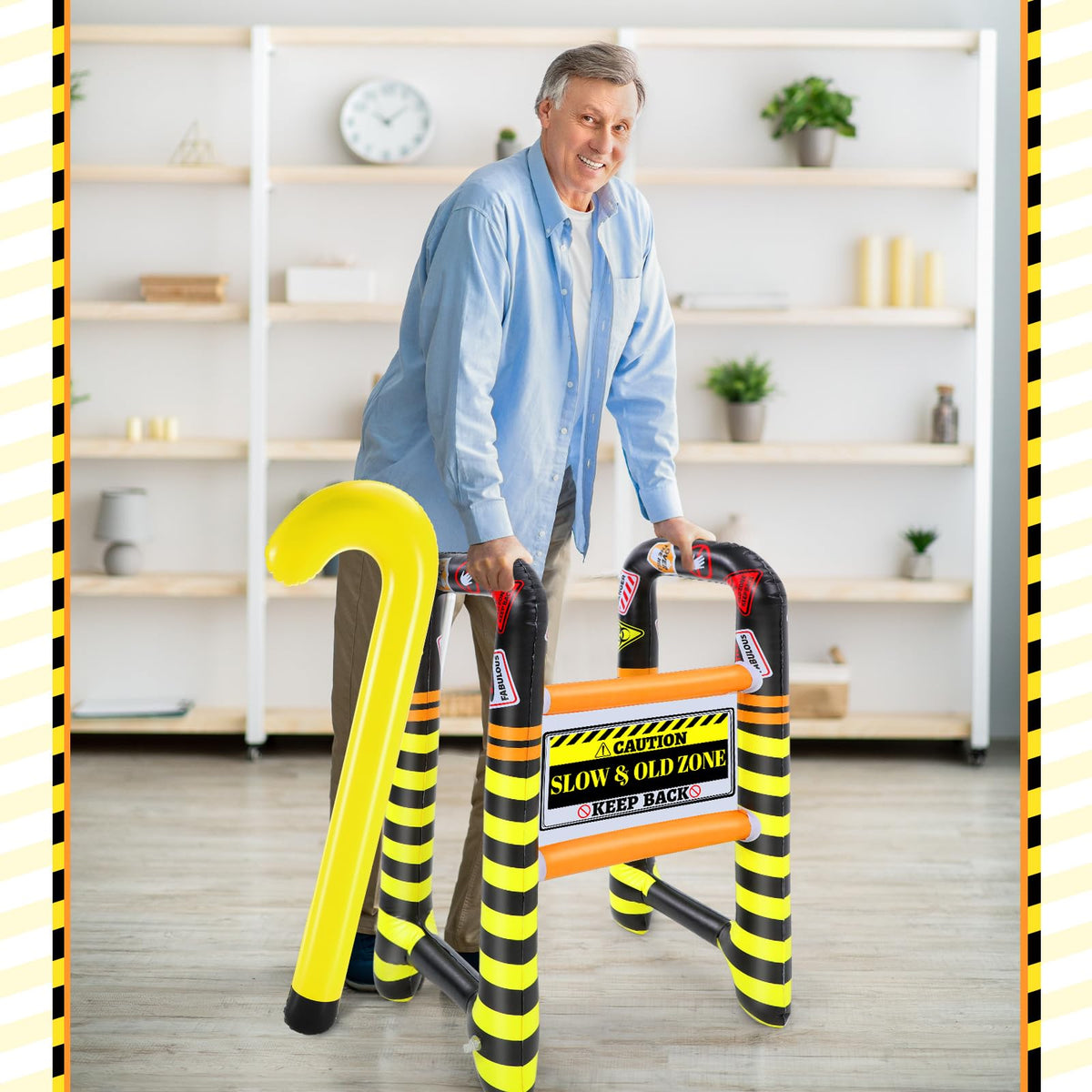 Arrowbash walker gag gift creates playful interactions and great photo moments.