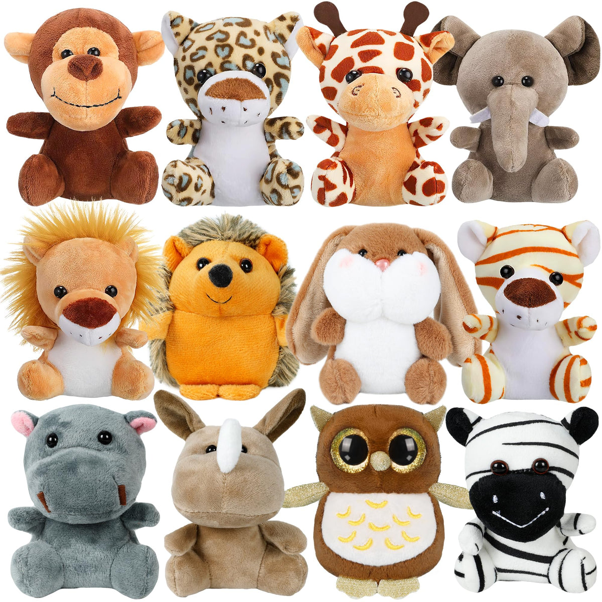 Arrozon mini plush elephant: soft cuddle buddy for classroom rewards and play.