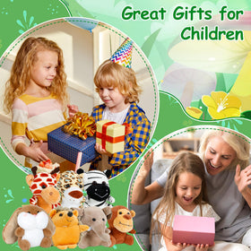 Arrozon mini plush giraffe: tall squeezable companion for classroom decor and gifts.