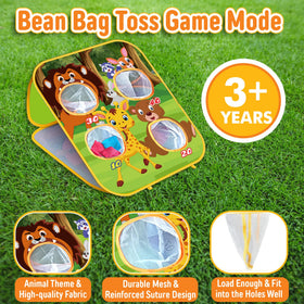 ARS Sports Animal sturdy polyester construction supports durable outdoor play.