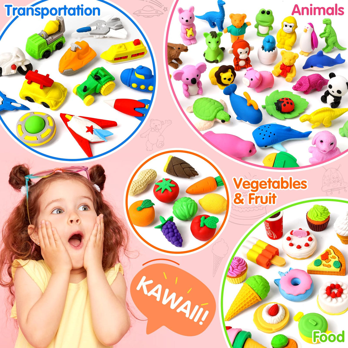 Arscniek car eraser engages kids in fine motor skills practice