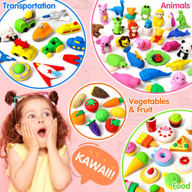 Arscniek car eraser engages kids in fine motor skills practice