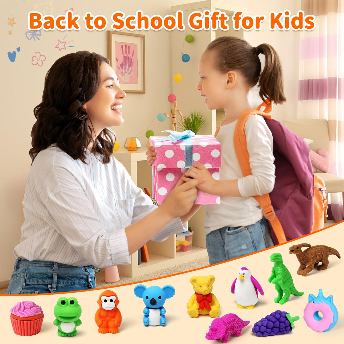 Arscniek rocket eraser excites kids about science and organization