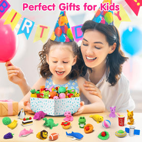 Arscniek carrot eraser vibrant parts encourage tactile play