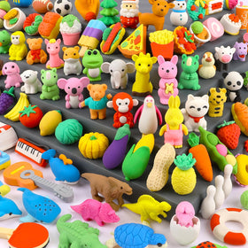 Arscniek panda eraser with take-apart design for classroom rewards and creative play.