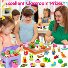 Arscniek ship eraser take-apart puzzle sparks logical thinking during desk time