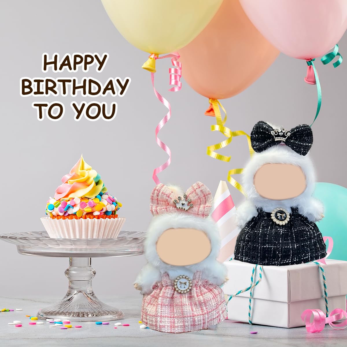 Arsfit 17cm doll overalls provide chic, secure dressing.