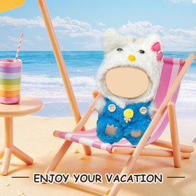 Arsfit yellow monkey-print outfit adds playful accent for imagination.