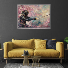 Art of Socks Cherry Blossom Samurai puzzle box highlights 50x70 cm size