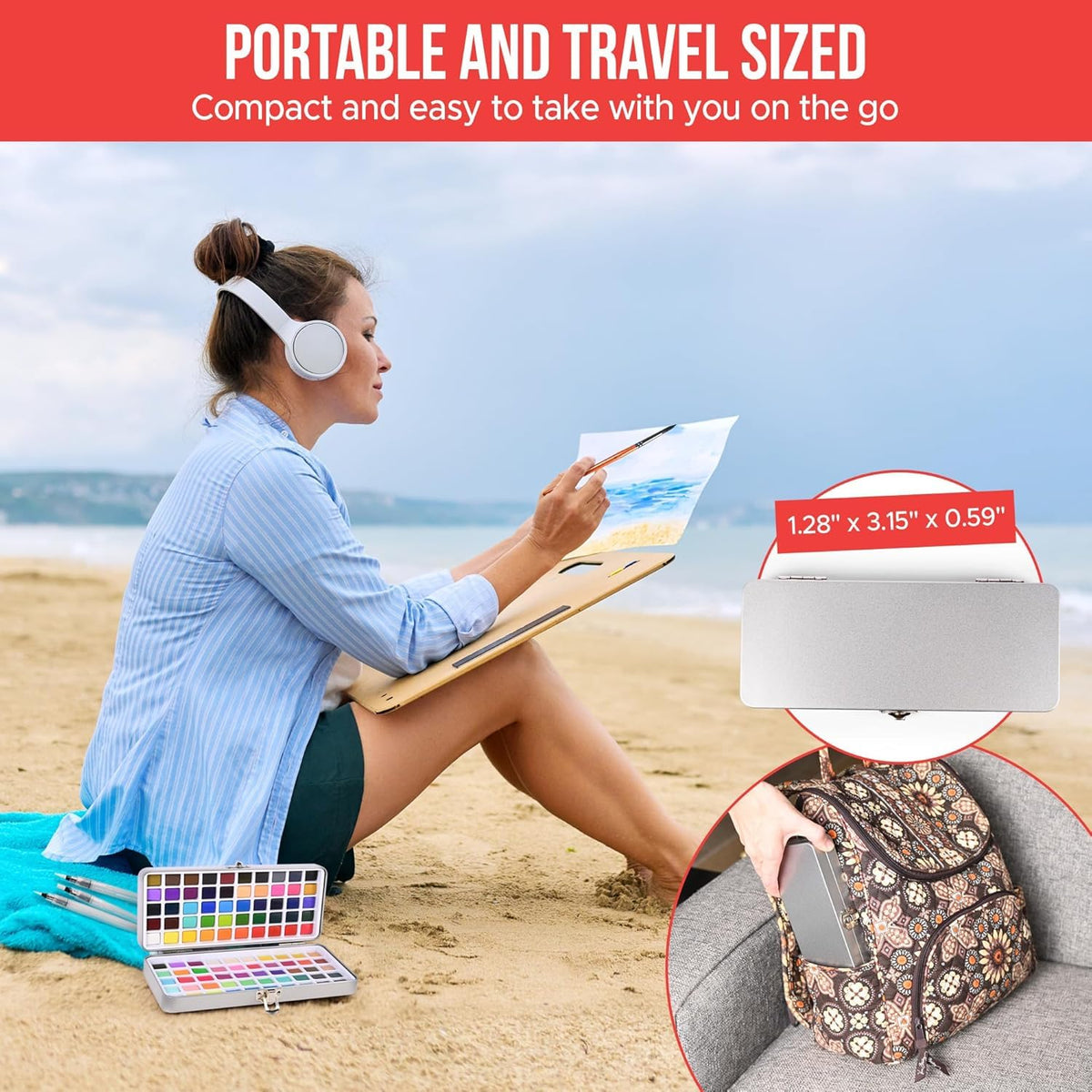 Art Vista complete art kit ready to spark beginner to professional creativity