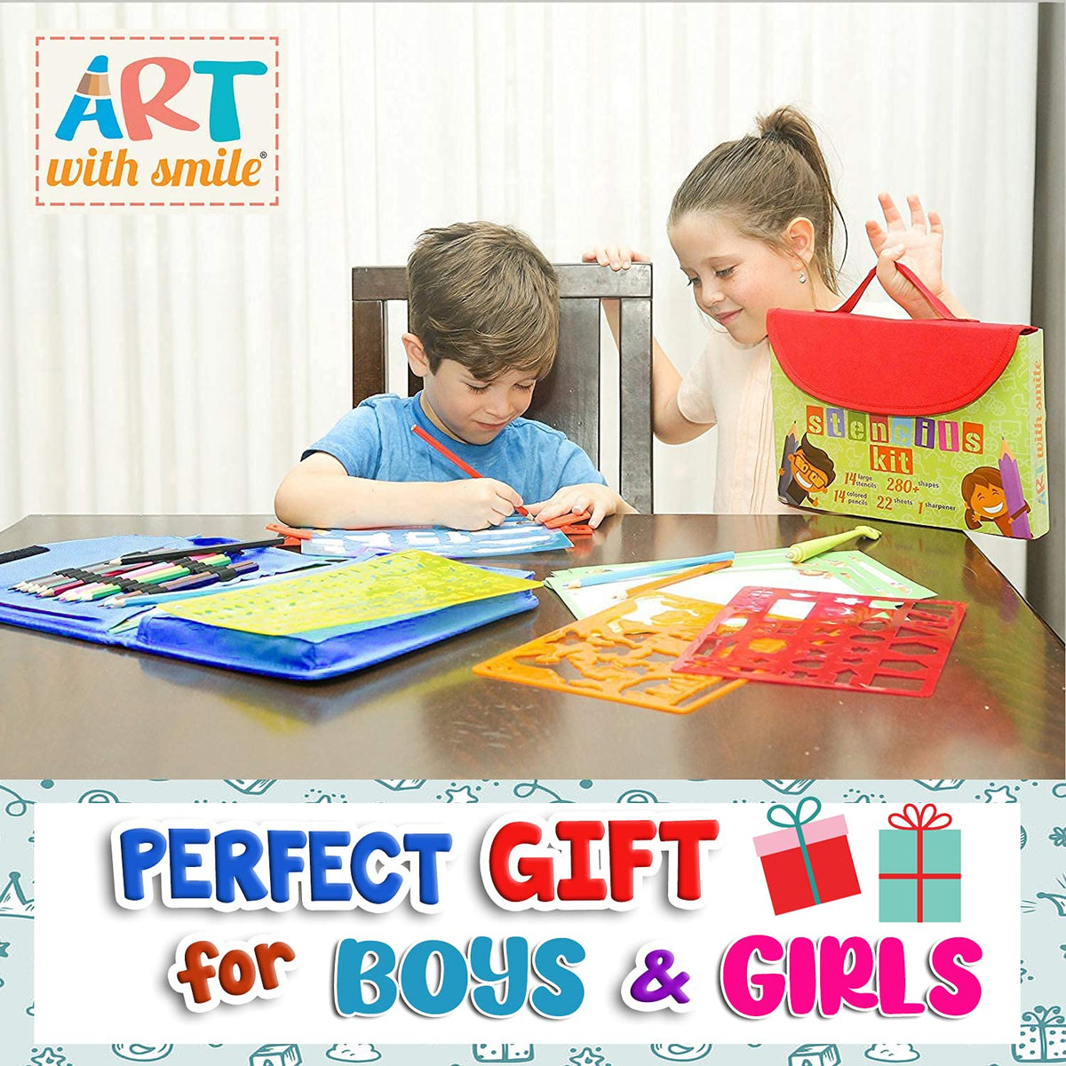Art with Smile sticker sheet adds decorative touches to drawings