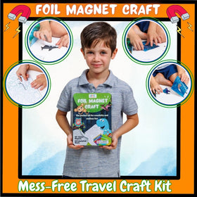 Art with Smile Foil Art Kit interchangeable backgrounds spark variety.