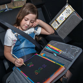 Art with Smile numbers and letters stencil supports early writing practice